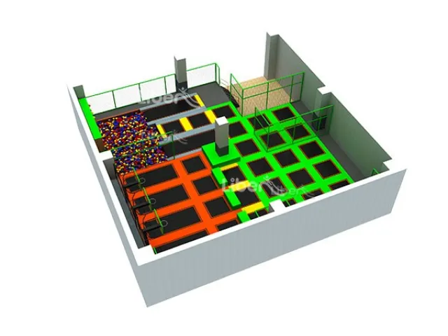 Liben Indoor Foam Pit Trampoline Park China Supplier